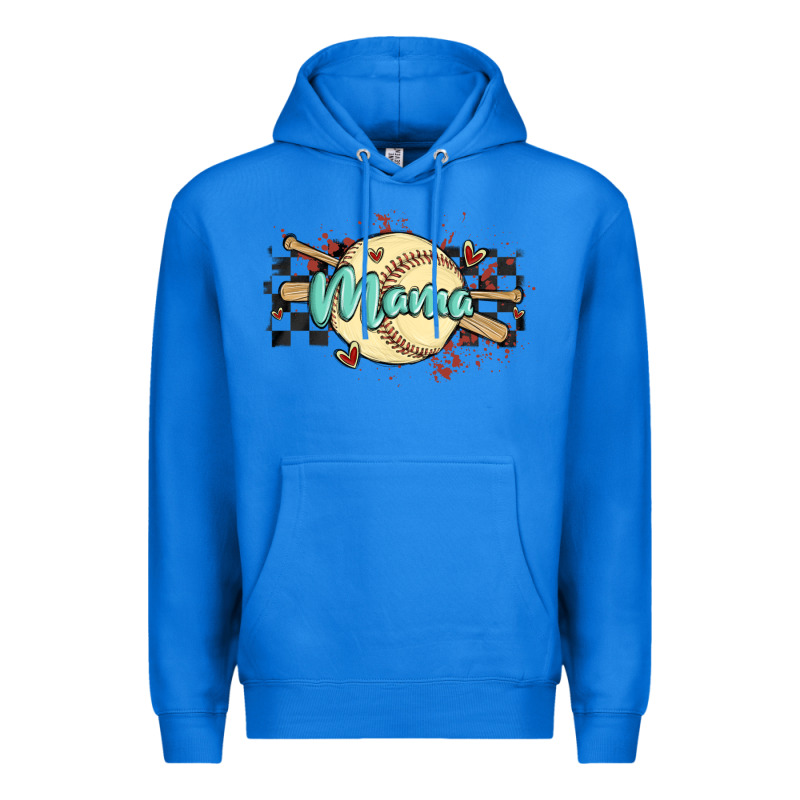 Softball Mama Premium Hoodie by MaliasSmallBusiness | Teevron