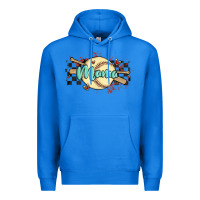 True Royal softball mama Premium Hoodie - MaliasSmallBusiness