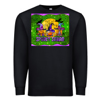 Black spooky squad mouse pad Premium Sweatshirt - BundleAndBundleShop