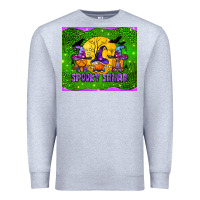 Heather Grey spooky squad mouse pad Premium Sweatshirt - BundleAndBundleShop