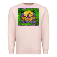Pale Pink spooky squad mouse pad Premium Sweatshirt - BundleAndBundleShop
