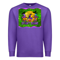 Purple spooky squad mouse pad Premium Sweatshirt - BundleAndBundleShop