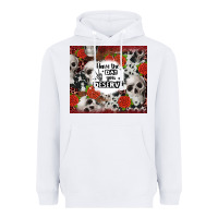 White have the day you deserve skull and rose Heavyweight Hoodie - JahusDesignShop