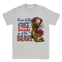 Moon Dust home of the free because of the brave Classic Tee - Zillion Design Studio