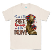 Natural home of the free because of the brave Classic Tee - Zillion Design Studio
