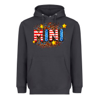 Smoke usa mini  leopard background Heavyweight Hoodie - AdoDesignShop