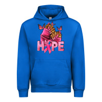 Cobalt Hope Breast Cancer nails Urban Hoodie - NancyCooperArtShop