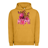 Pigment Peanut Butter Hope Breast Cancer nails Urban Hoodie - NancyCooperArtShop