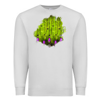 Dove Grey halloween patch Premium Sweatshirt - BundleAndBundleShop
