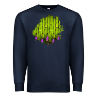 Navy halloween patch Premium Sweatshirt - BundleAndBundleShop
