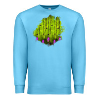 Ocean Blue halloween patch Premium Sweatshirt - BundleAndBundleShop