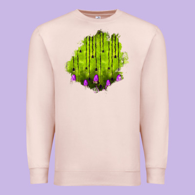 Halloween Patch Premium Sweatshirt Designed By Bundleandbundleshop