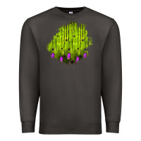 Smoke halloween patch Premium Sweatshirt - BundleAndBundleShop