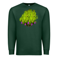 Sports Green halloween patch Premium Sweatshirt - BundleAndBundleShop