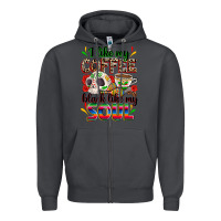 Smoke i like my coffee black like my soul Zipper Hoodie - Zillion Design Studio