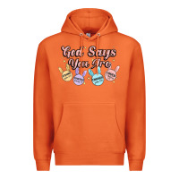 Carrot god says you are easter Premium Hoodie - MaliasSmallBusiness