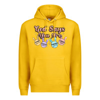 Lemon god says you are easter Premium Hoodie - MaliasSmallBusiness