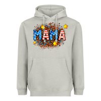 Moon Dust usa Mama  leopard background Heavyweight Hoodie - AdoDesignShop