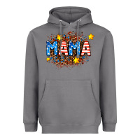 Storm usa Mama  leopard background Heavyweight Hoodie - AdoDesignShop