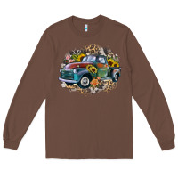 Chestnut vintage truck western Long Sleeve Tee - Zillion Design Studio