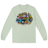 Matcha vintage truck western Long Sleeve Tee - Zillion Design Studio