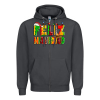 Smoke feliz navidad Zipper Hoodie - Zillion Design Studio