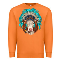 Carrot hereford indian headdress Premium Sweatshirt - JahusDesignShop