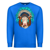 True Royal hereford indian headdress Premium Sweatshirt - JahusDesignShop