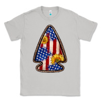 Moon Dust American flag sunflower arrowhead Classic Tee - Zillion Design Studio