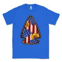 True Royal American flag sunflower arrowhead Classic Tee - Zillion Design Studio
