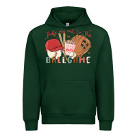 Forest Green take me out to the ballgame Urban Hoodie - MaliasSmallBusiness