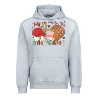 Heather Grey take me out to the ballgame Urban Hoodie - MaliasSmallBusiness