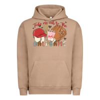 Pigment Burro take me out to the ballgame Urban Hoodie - MaliasSmallBusiness