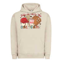 Pigment French Oak take me out to the ballgame Urban Hoodie - MaliasSmallBusiness