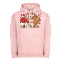 Pigment Salmon take me out to the ballgame Urban Hoodie - MaliasSmallBusiness