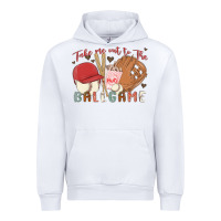 White take me out to the ballgame Urban Hoodie - MaliasSmallBusiness