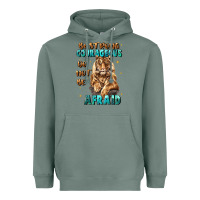 Sage be strong and courageous Heavyweight Hoodie - JahusDesignShop