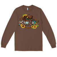 Chestnut punchy Long Sleeve Tee - Zillion Design Studio