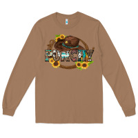 Toasted Coconut punchy Long Sleeve Tee - Zillion Design Studio