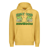 Antique Gold shake your shamrocks Premium Hoodie - MaliasSmallBusiness