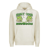 Oatmeal Heather shake your shamrocks Premium Hoodie - MaliasSmallBusiness
