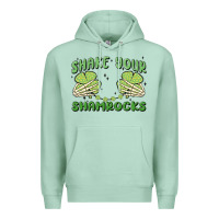 Seafoam shake your shamrocks Premium Hoodie - MaliasSmallBusiness