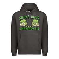 Smoke shake your shamrocks Premium Hoodie - MaliasSmallBusiness