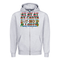 Heather Grey Ay Ay Ay Ay Canta y No Llores Zipper Hoodie - texasbilliewilder