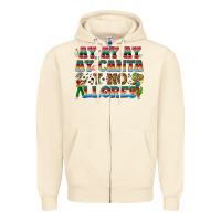 Sandshell Ay Ay Ay Ay Canta y No Llores Zipper Hoodie - texasbilliewilder