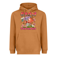 Meerkat grow your own way Heavyweight Hoodie - JahusDesignShop