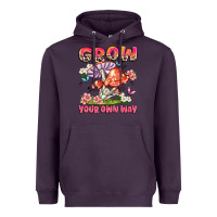 Plum grow your own way Heavyweight Hoodie - JahusDesignShop