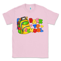 Bubblegum Pink back to school with school bag Classic Tee - texasbilliewilder