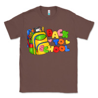 Chestnut back to school with school bag Classic Tee - texasbilliewilder