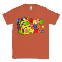 Copper back to school with school bag Classic Tee - texasbilliewilder